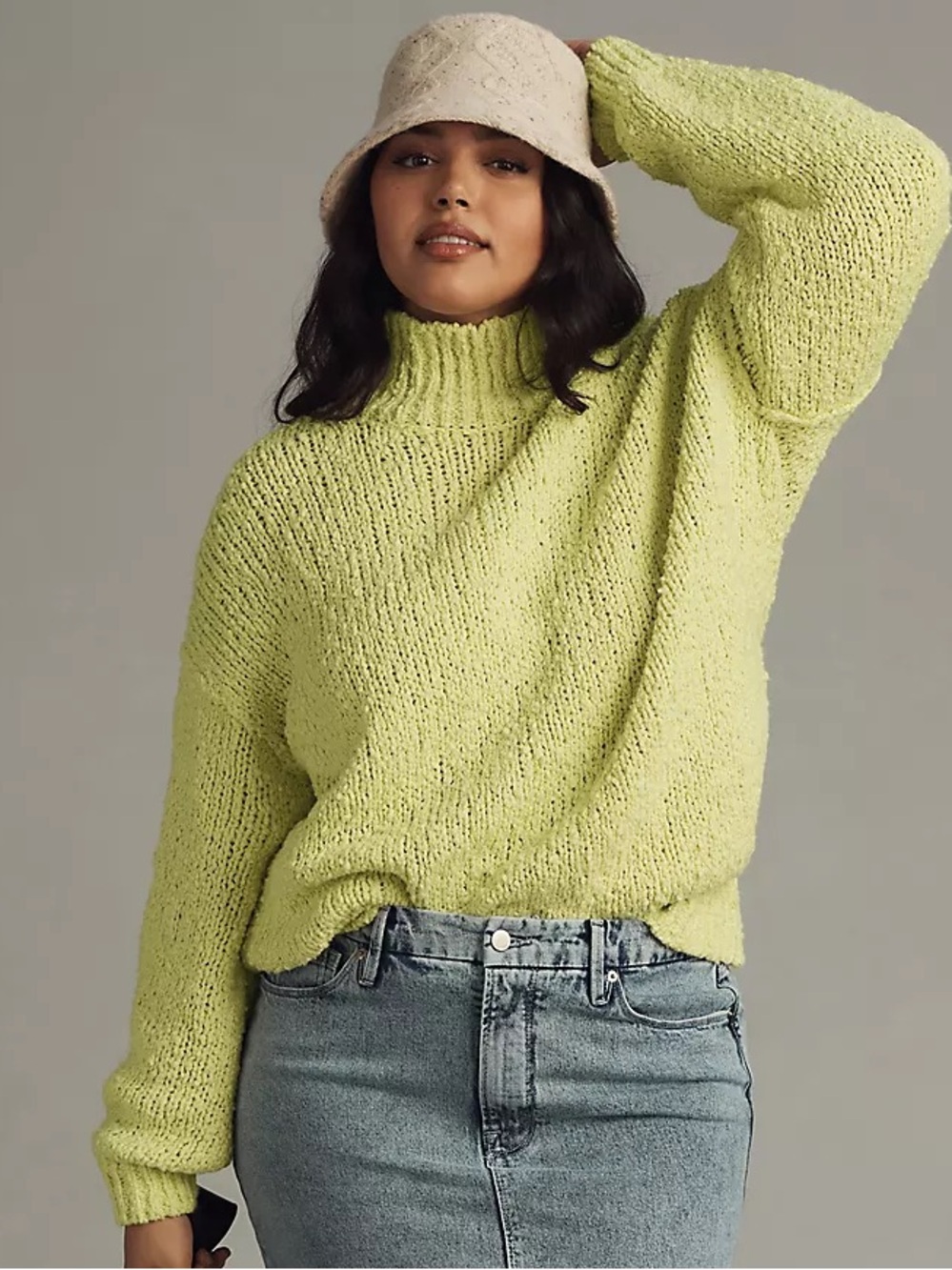 The Need-It Oversized Mock Neck Sweater - Picture 10 of 13